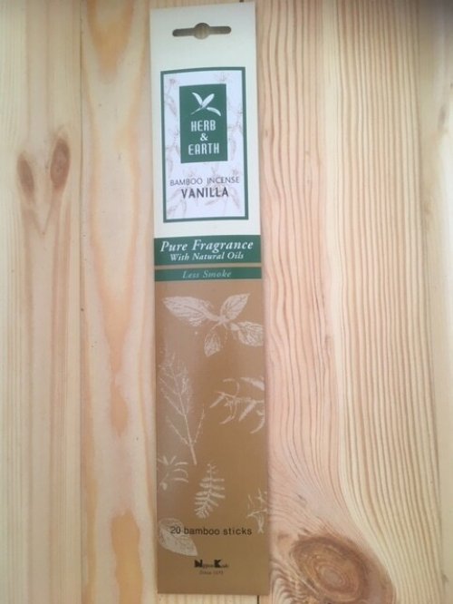 Wierook Vanilla 20 bamboo sticks