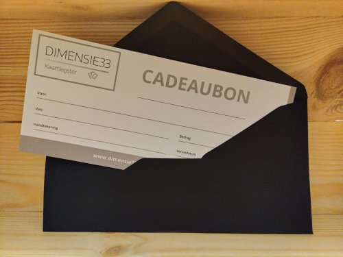 Cadeaubon Webshop kies je bedrag