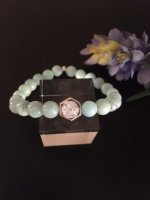 ANOUK armband met Amazoniet &amp; Bergkristal