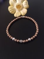 Armbanden set met Hematiet Rosé &amp; Zilver