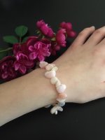 Armband met Roze Opaal