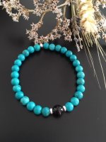 Armband met Turquoise &amp; Onyx