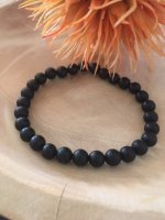 Armband met Onyx (mat)