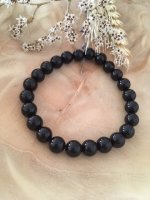 Armband met Onyx (glanzend)