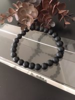 Armband met Onyx (mat)